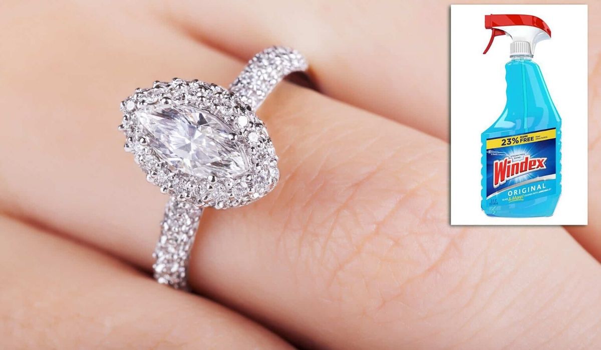 How to clean diamond ring at home Clean gold diamond ring Fabulously