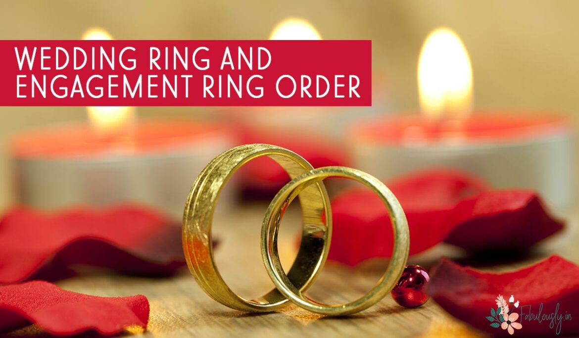 Which order do you wear engagement, wedding and eternity rings